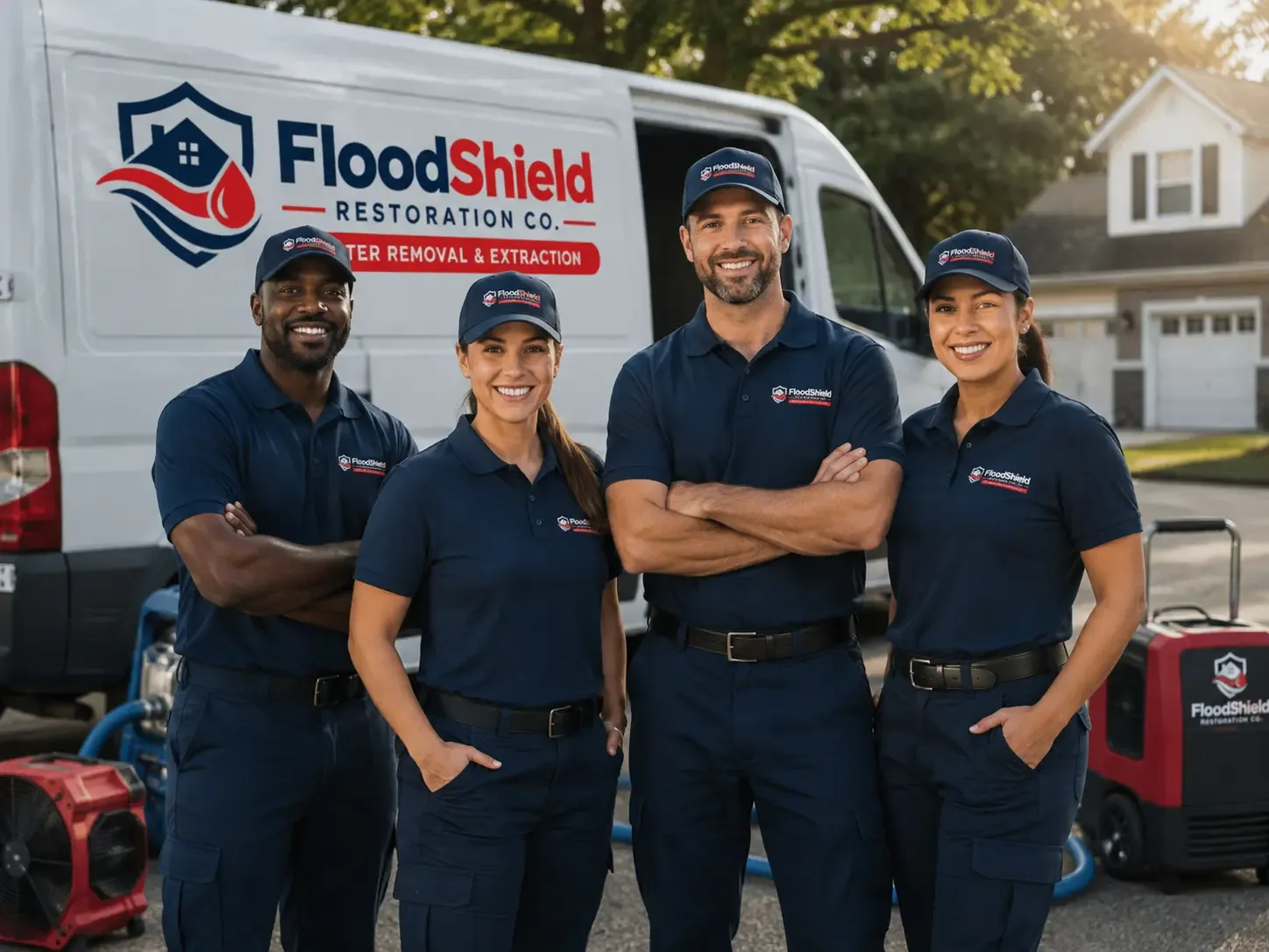 Flood Damage Restoration company in Luzerne, IA